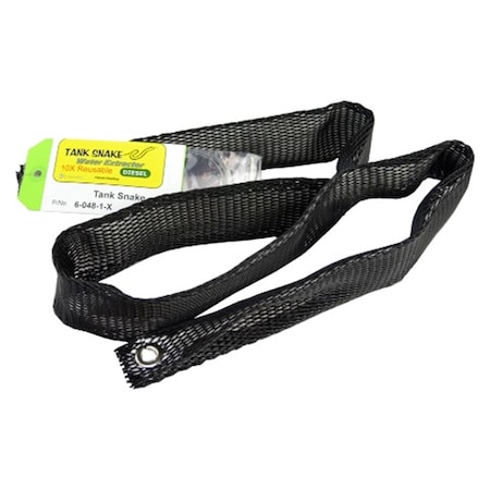 B3C Fuel Solutions 48 in. Diesel Tank Snake, Black B337332